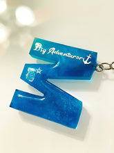 Load image into Gallery viewer, Custom Letter Keychain - ARcontinuum