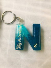 Load image into Gallery viewer, Custom Letter Keychain - ARcontinuum